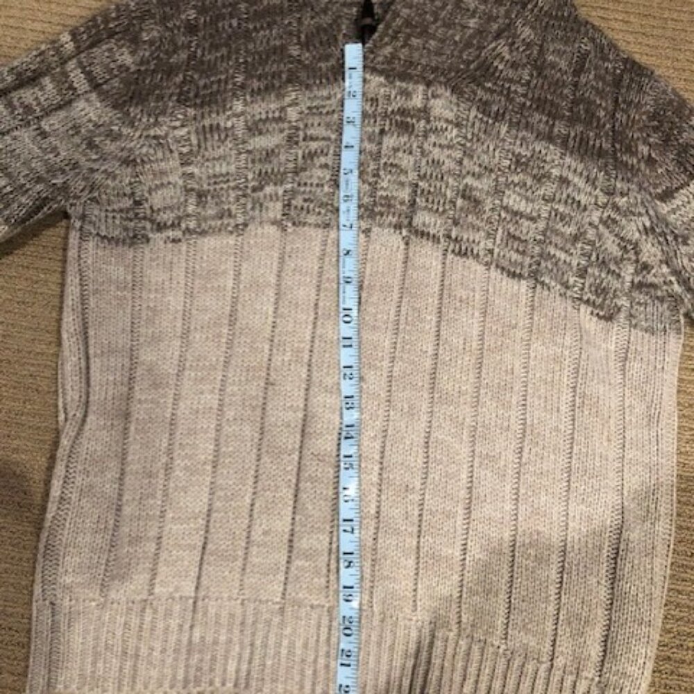 Weatherproof mens xl 3-color sweater